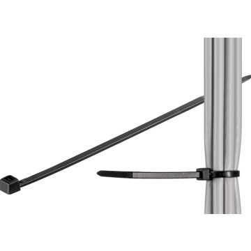 goobay Kabelbinder 200x2,5mm bk 100Stk