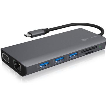 Dockingstation IcyBox USB-C IB-DK4070-CPD