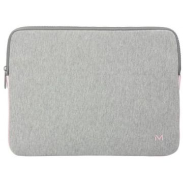 Mobilis Skin Memory Foam Sleeve 12.5-14"" - Grey and roze