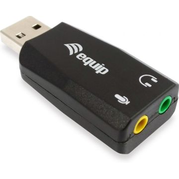 equip USB-Soenadapter als weitere geluidskaart f. Headsets