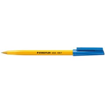 STAEDTLER Balpen stick 430 F blauw