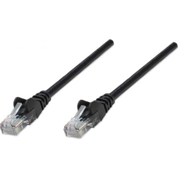 Intellinet Patchkabel RJ45 U/UTP Cat5e 2.0m Hebelschutz zwart