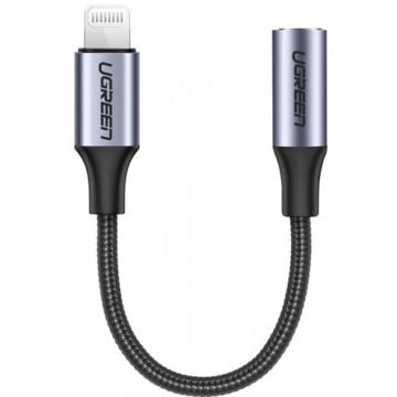 Ugreen US211 - Lightning naar hoofdtelefoon-aansluiting adapter