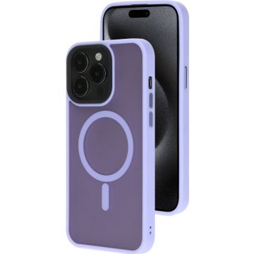 Hardcover met Corner Protection en geschikt voor MagSafe voordelen: + Transparante frosted afwerking: frisse uitstraling en tijdloos ontwerp + MagSafe geschikt: de ingebouwde magneet is geschikt voor alle Apple MagSafe accessoires en laders! + Impact prot