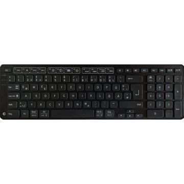 Contour New Balance Tastatur wireless DE-Layout schwarz