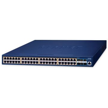 PLANET L3 48-Port 10/100/1000T PoE+ +6-Port 10G SFP+