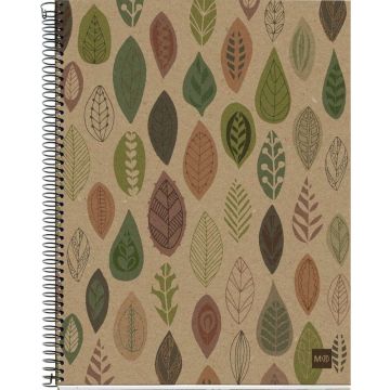 MAUL ECO Design NB4 ECOLEAVES Recycle A4 SQU 80g farbig (pallet zending)