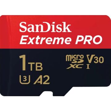 SanDisk Extreme PRO microSDXC V30 1TB - Flashgeheugenkaart