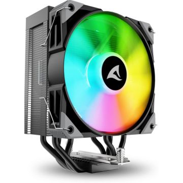 Sharkoon A40 RGB Black - Luchtkoeler
