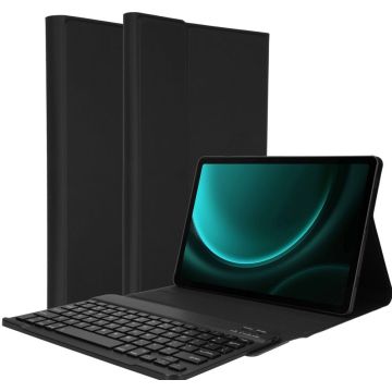 Accezz QWERTY Bluetooth Keyboard Bookcase Samsung Galaxy Tab S9 FE 10.9 inch