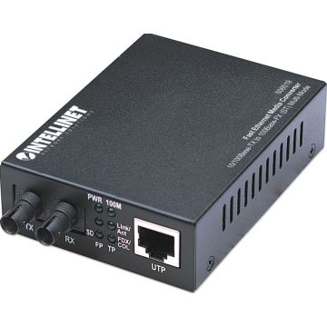 Mediaconverter, Fast Ethernet, Multimode &#40;ST&#41;, 2km