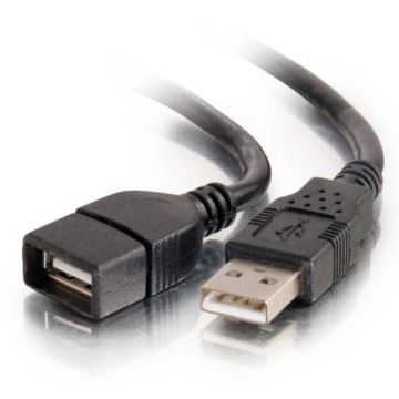 C2G 6.6ft USB Extension Cable - USB A to USB A Extension Cable