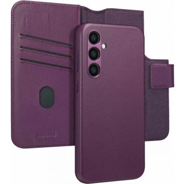 Accezz Leather Bookcase 2-in-1 met MagSafe Samsung Galaxy S24 Plus - Heath Purple