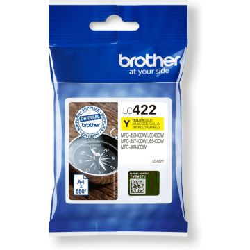 Brother LC422Y - Geel