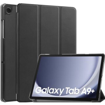 Accezz Trifold Bookcase Samsung Galaxy Tab A9 Plus - zwart