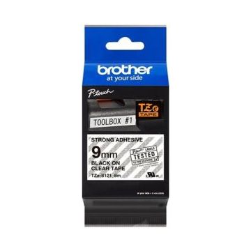 Brother TZe-S121 - Extra sterke kleeflaag