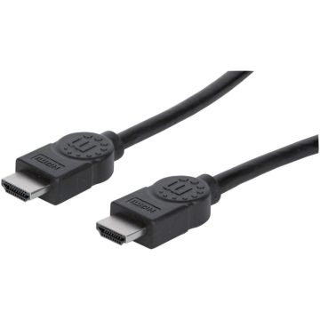 Manhattan HDMI-Kabel Ethernet A -> A St/St 3.00m ARC 28 AWG