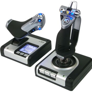 Logitech G X52 H.O.T.A.S. - Joystick en gaspook