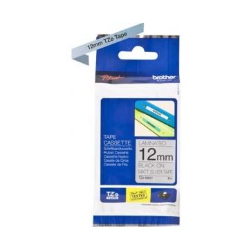 Brother TZe-M931 - Zwart op matzilver