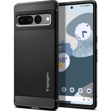 Spigen Rugged Armor - Achterzijde behuizing voor mobiele telefoon