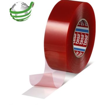 tesafix PET-Folienband doppelseitig 50m x 9mm transparant