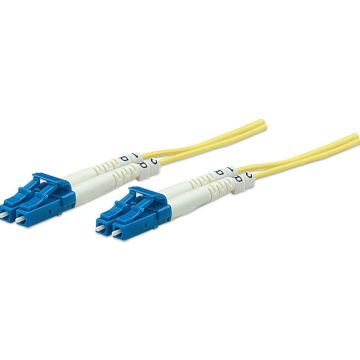 Intellinet LWL aansluitkabel LC/LC 2m Singlemode OS2 geel