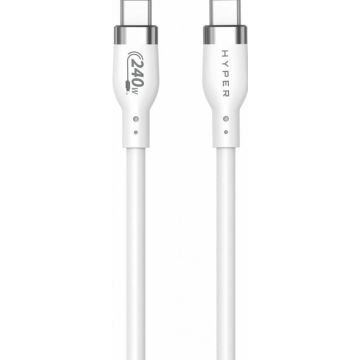 1M Silicone 240W USB-C Charging Cable Wh