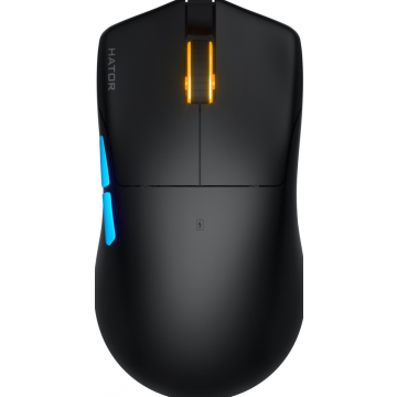 HATOR Pulsar 3 Pro Wireless RGB Zwart - Muis