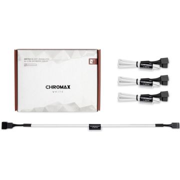 Noctua NA-SEC1 chromax.white - verlengkabel voor ventilatorstroom