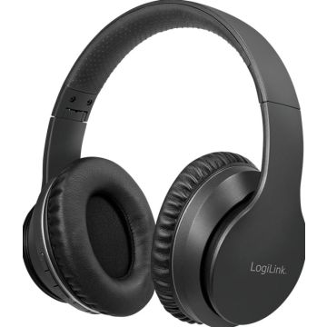 LogiLink Bluetooth Headset,Active-Noice-Cancelling,V5.0,schw