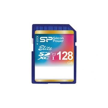 SILICON POWER Elite - Flashgeheugenkaart (microSDXC-naar-SD-adapter inbegrepen)