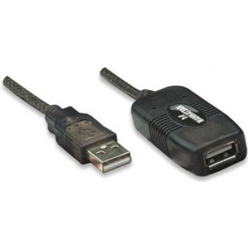USB-Repeater USB 2.0 A -> A 10m Black