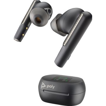 Hp Poly Voyager Free 60+ UC-M Carbon Black Earbuds - Draadloze oordopjes