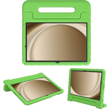 Accezz Kidsproof Backcover met handvat Samsung Galaxy Tab A9 Plus - Groen