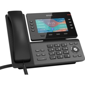 Snom Telefon D862 schwarz ohne Netzteil