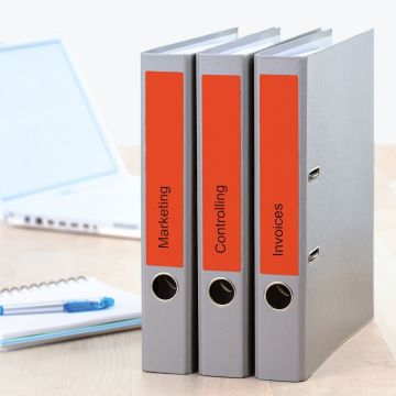 Herma 5092  - Ordneretiketten  rood