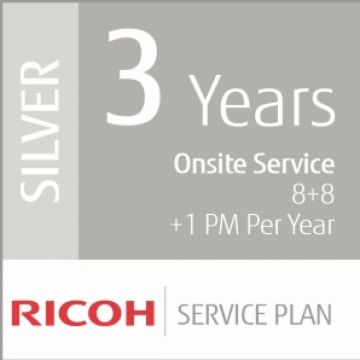 Ricoh Scanner Service Program 3 Year Silver Service Plan for Fujitsu Mid-Volume Production Scanners - Uitgebreide serviceovereenkomst (verlenging)