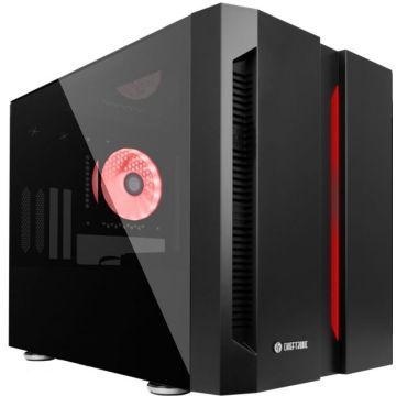 Geh CHIEFTRONIC Cube M1 GM-01B-OP o.N. (RGB/Tempered Glas)