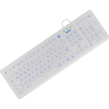 keyboard Keysonic KSK-8031INEL-WH (DE) Industrietastatur weiÃ