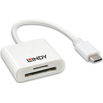LINDY USB 3.1 Gen 1 Type C SD and MicroSD Card Reader