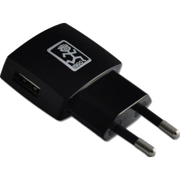 2GO Netz-Ladegerät 100V-240V - schwarz für Universal USB