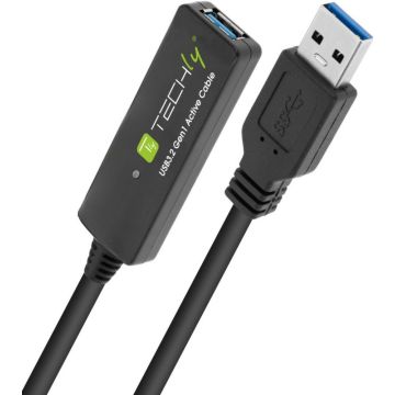 Techly USB 3.0 Repeater Kabel 10m