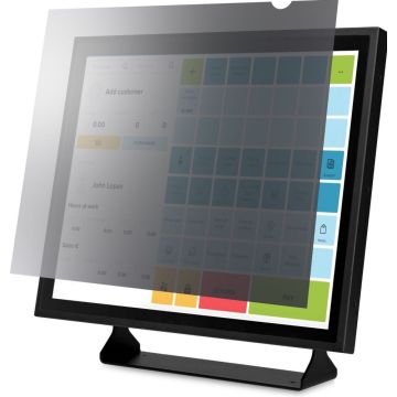 StarTech.com 19-inch 5:4 Computer Monitor Privacy Filter, Anti-Glare Privacy Screen with 51% Blue Light Reduction, Black-out Monitor Screen Protector w+- 30 deg. Viewing Angle, Matte and Glossy Sides (1954-PRIVA - Privacyfilter voor notebook (horizontaal)