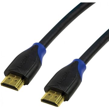 LogiLink HDMI-Kabel Ethernet High Speed, 4K2K/60Hz,2.00m zwart. bulk