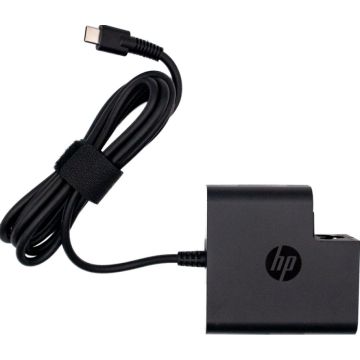 HP AC Adapter 65W USB-C Black comes with