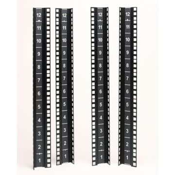 APC NetShelter CX Mini 12U Vertical Mounting Rail Kit - Rekrail-kit