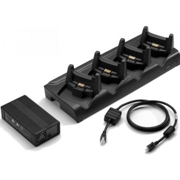 Zebra 4-Slot Ethernet Cradle Kit - Dockingdraagframe