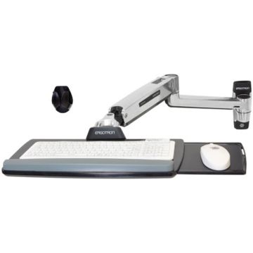 Ergotron LX - Bevestigingskit (zit-sta arm, verlenging, basis, toetsenbordplateau, uitschuifbare muislade, polssteun, muishouder)