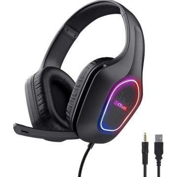GXT416 ZIROX LED HEADSET BLK