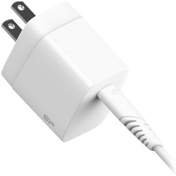 Silicon-Power Lader Wall Charger QM10 16W/60W TypC White